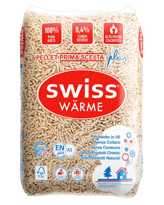 Bancale Pellet Swiss Wärme – 70 sacchi da 15 kg
